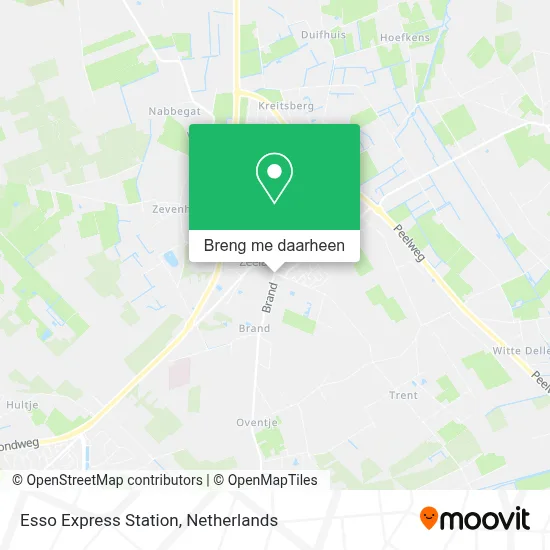 Esso Express Station kaart