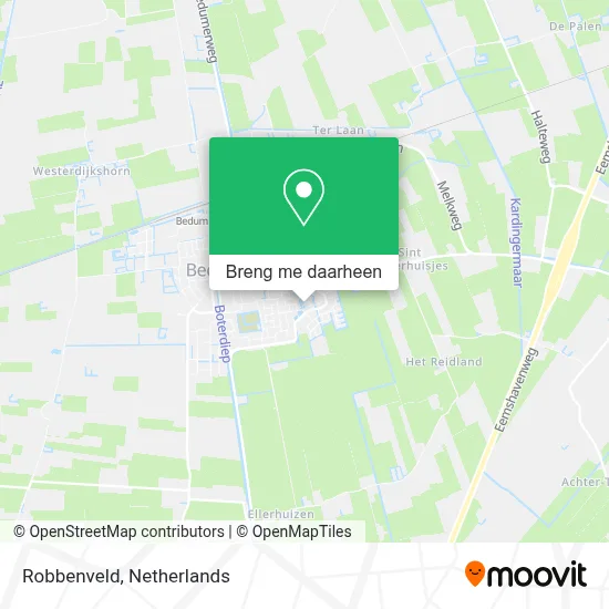 Robbenveld kaart