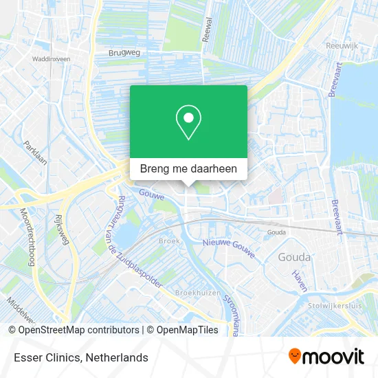 Esser Clinics kaart