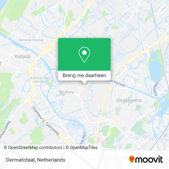 Dermatotaal kaart