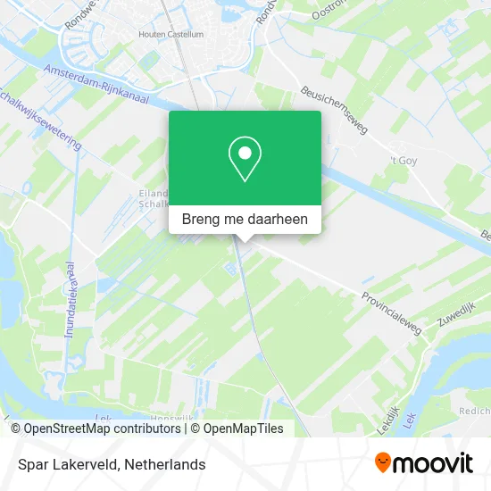 Spar Lakerveld kaart