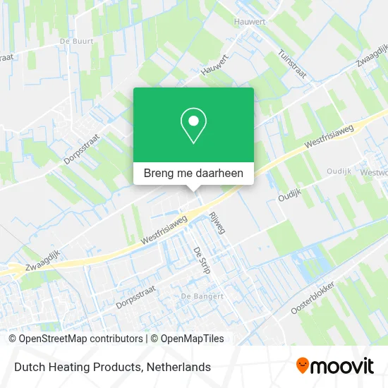 Dutch Heating Products kaart