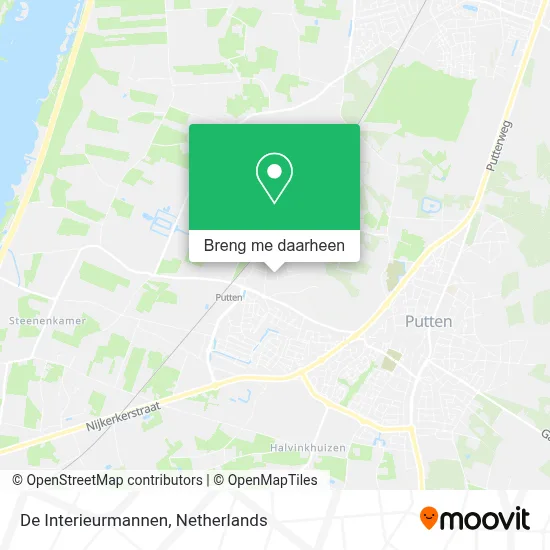 De Interieurmannen kaart
