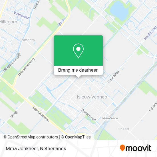 Mma Jonkheer kaart