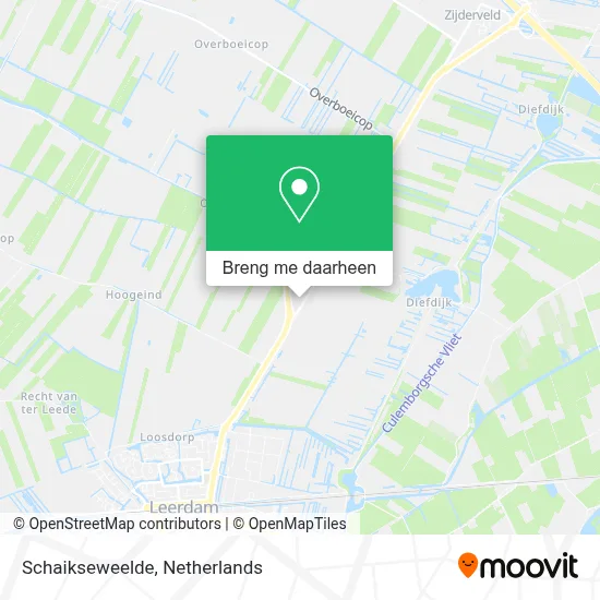 Schaikseweelde kaart
