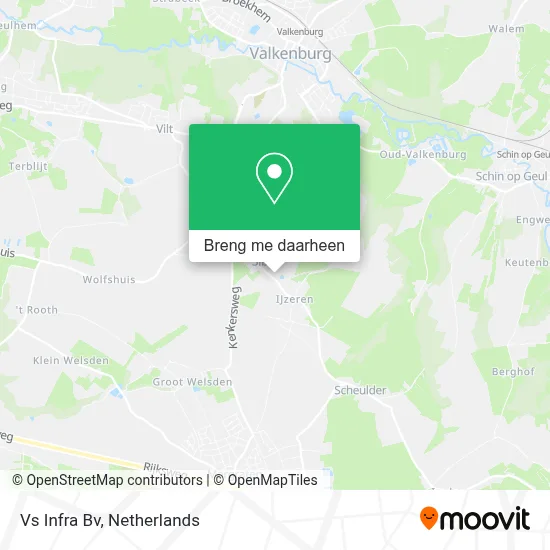 Vs Infra Bv kaart
