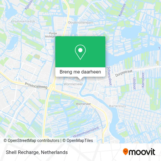 Shell Recharge kaart