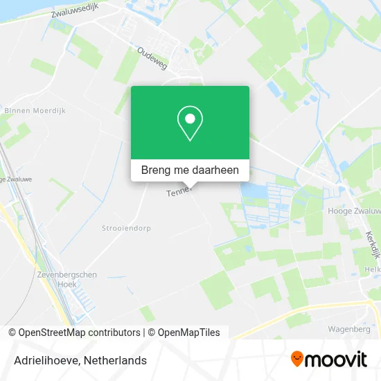 Adrielihoeve kaart