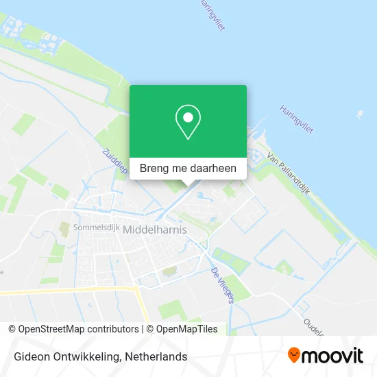Gideon Ontwikkeling kaart