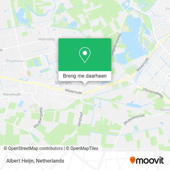 Albert Heijn kaart