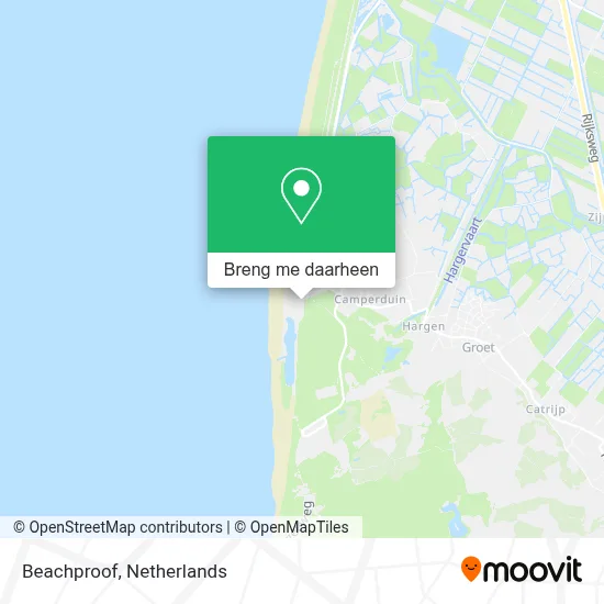 Beachproof kaart