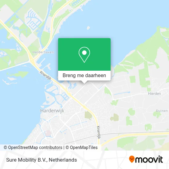 Sure Mobility B.V. kaart