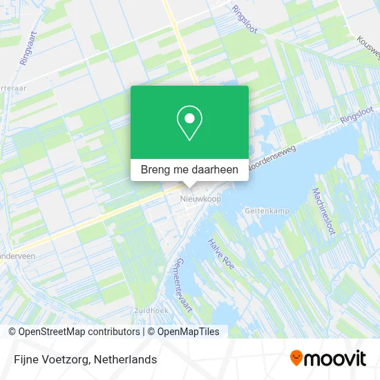 Fijne Voetzorg kaart