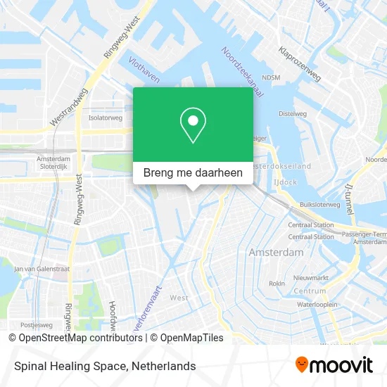 Spinal Healing Space kaart