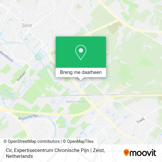 Cir, Expertisecentrum Chronische Pijn | Zeist kaart