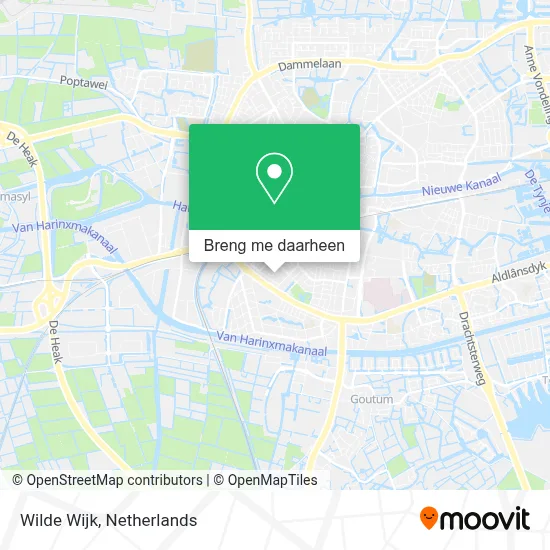 Wilde Wijk kaart