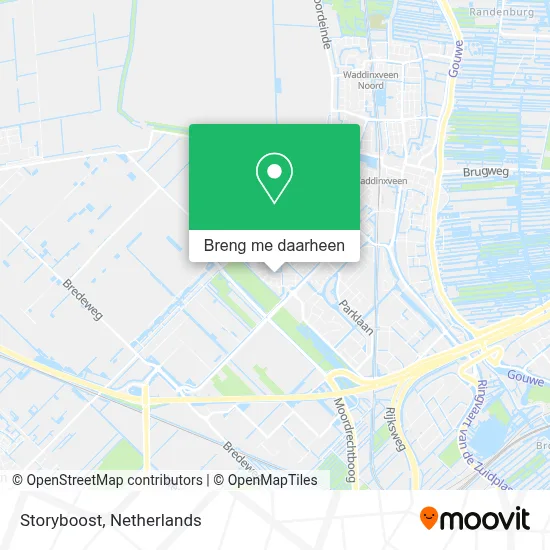 Storyboost kaart