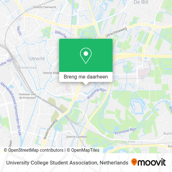 University College Student Association kaart