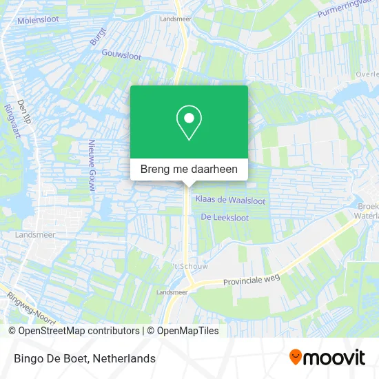Bingo De Boet kaart