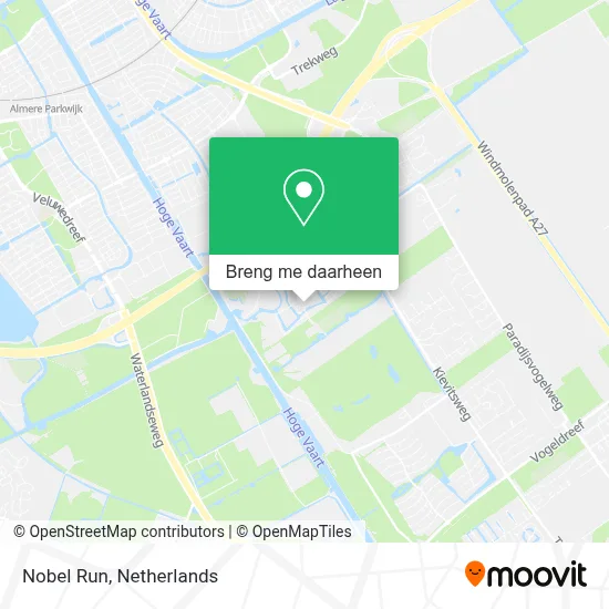 Nobel Run kaart