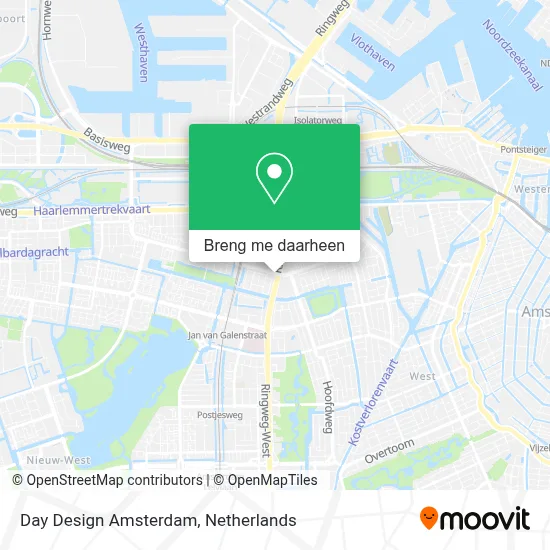 Day Design Amsterdam kaart
