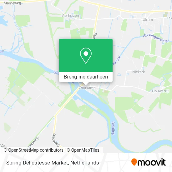 Spring Delicatesse Market kaart