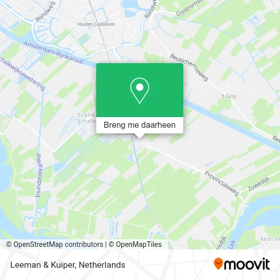 Leeman & Kuiper kaart