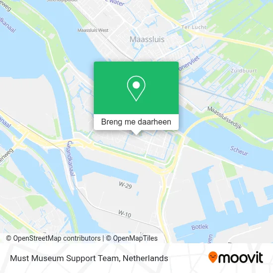 Must Museum Support Team kaart