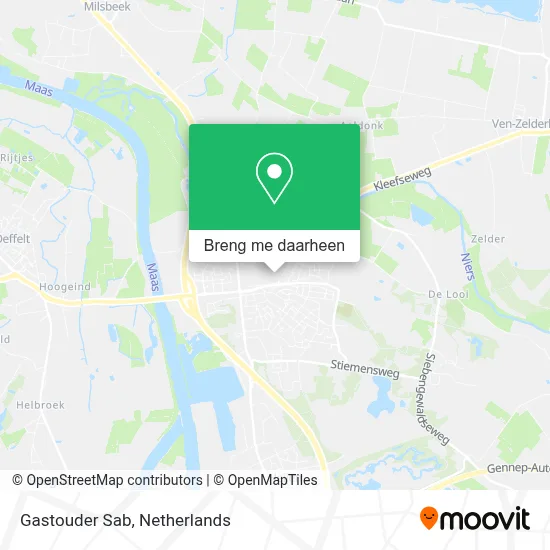 Gastouder Sab kaart