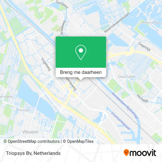 Triopsys Bv kaart