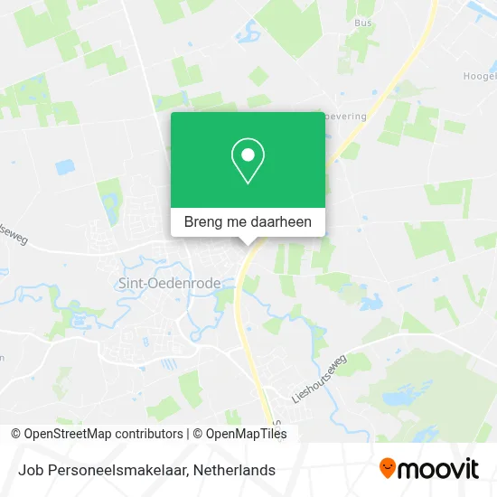 Job Personeelsmakelaar kaart