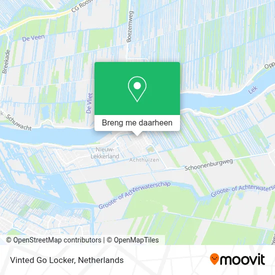 Vinted Go Locker kaart