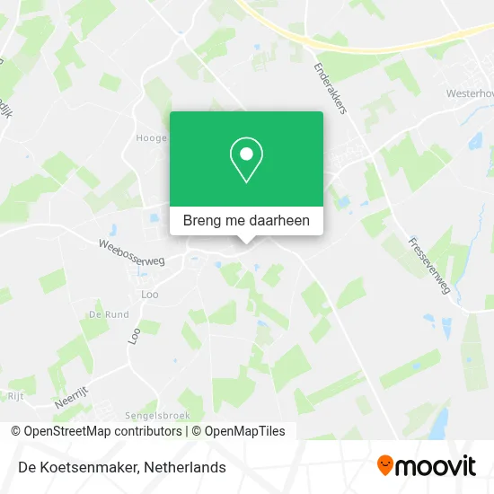 De Koetsenmaker kaart