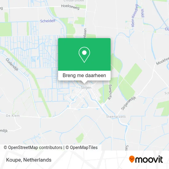 Koupe kaart
