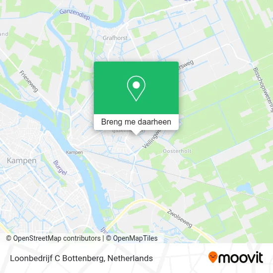Loonbedrijf C Bottenberg kaart