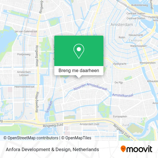 Anfora Development & Design kaart