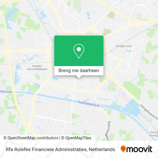 Rfa Rolefes Financiele Administraties kaart