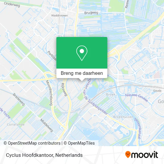 Cyclus Hoofdkantoor kaart