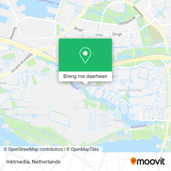 Inktmedia kaart