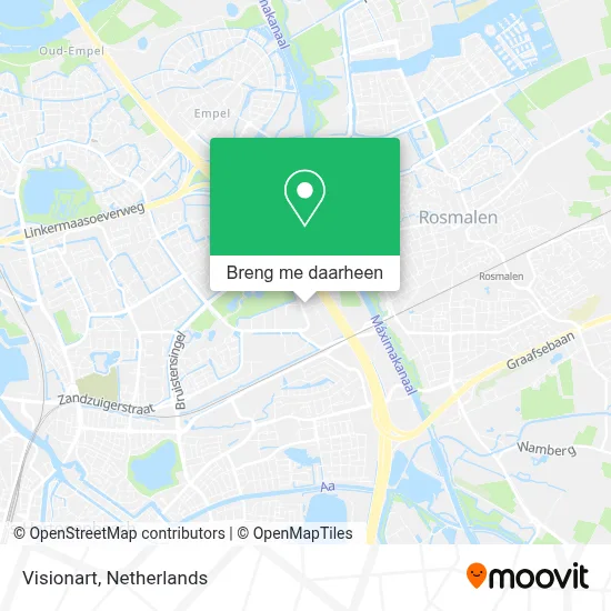 Visionart kaart