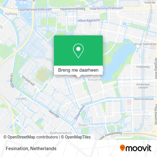 Fesination kaart