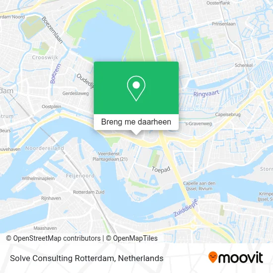 Solve Consulting Rotterdam kaart