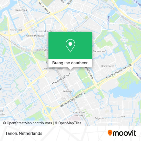 Tanoli kaart