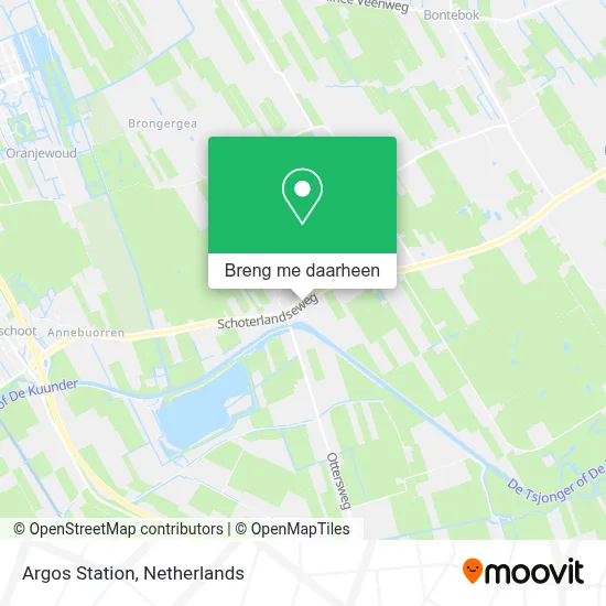 Argos Station kaart
