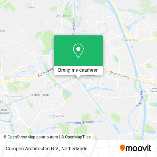 Compen Architecten B.V. kaart