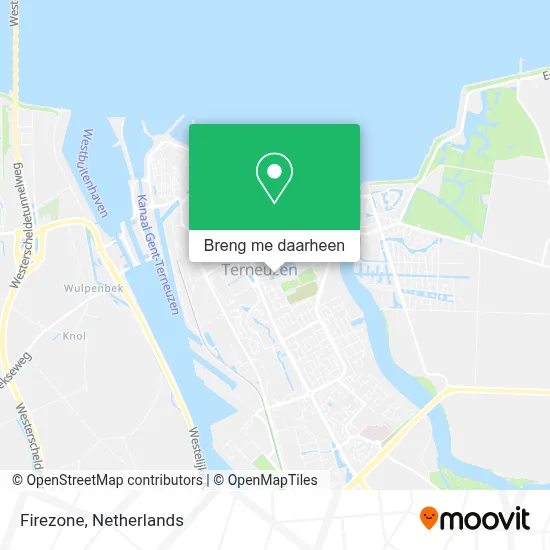 Firezone kaart