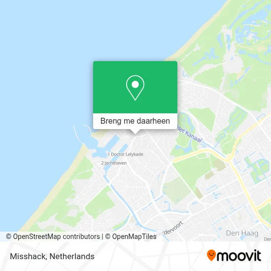 Misshack kaart