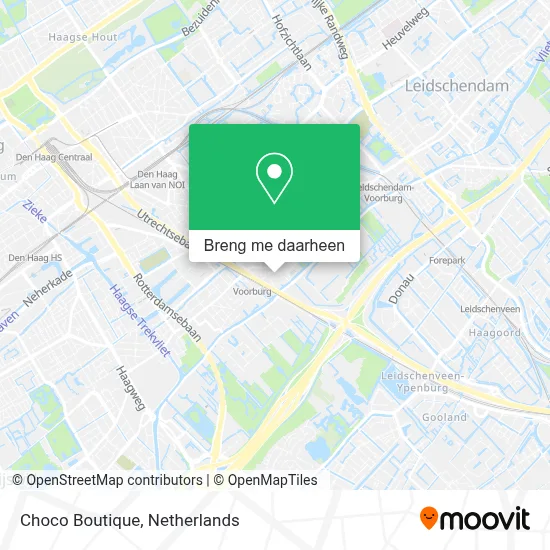 Choco Boutique kaart