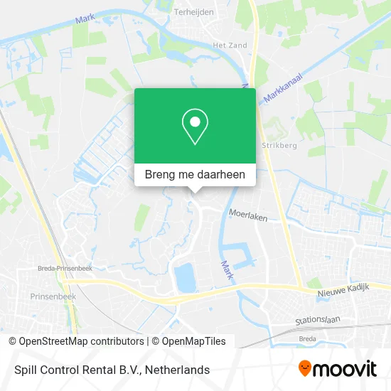 Spill Control Rental B.V. kaart