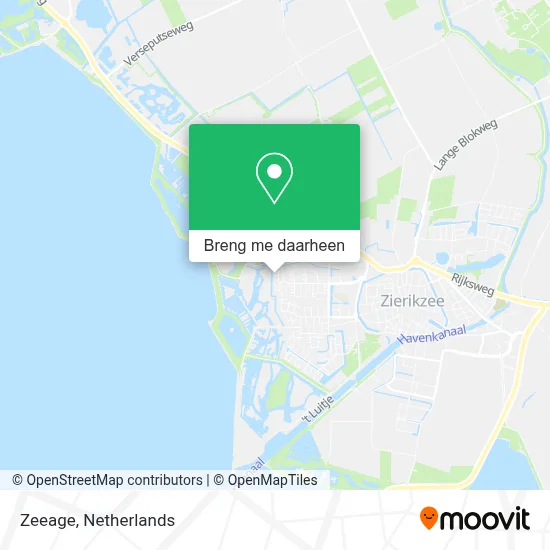 Zeeage kaart